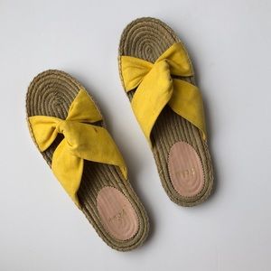 J Crew slip on sandals